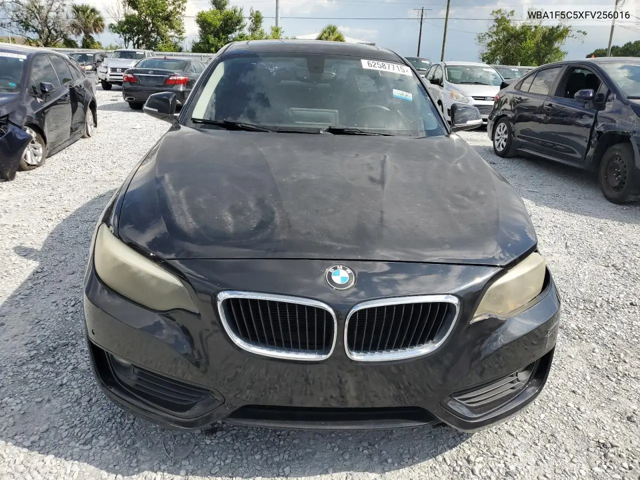 2015 BMW 228 I VIN: WBA1F5C5XFV256016 Lot: 62587715