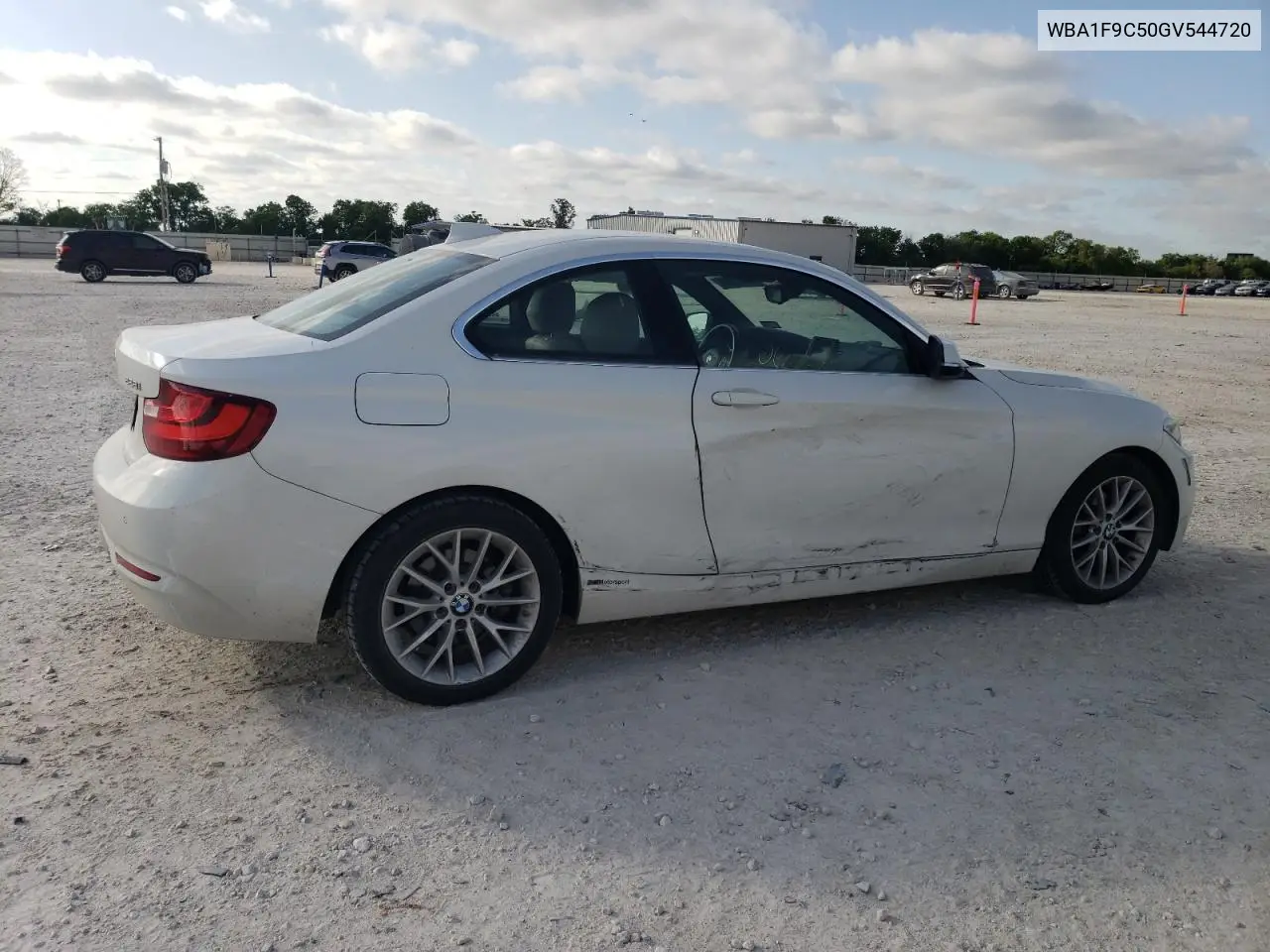 2016 BMW 228 I Sulev VIN: WBA1F9C50GV544720 Lot: 48401225