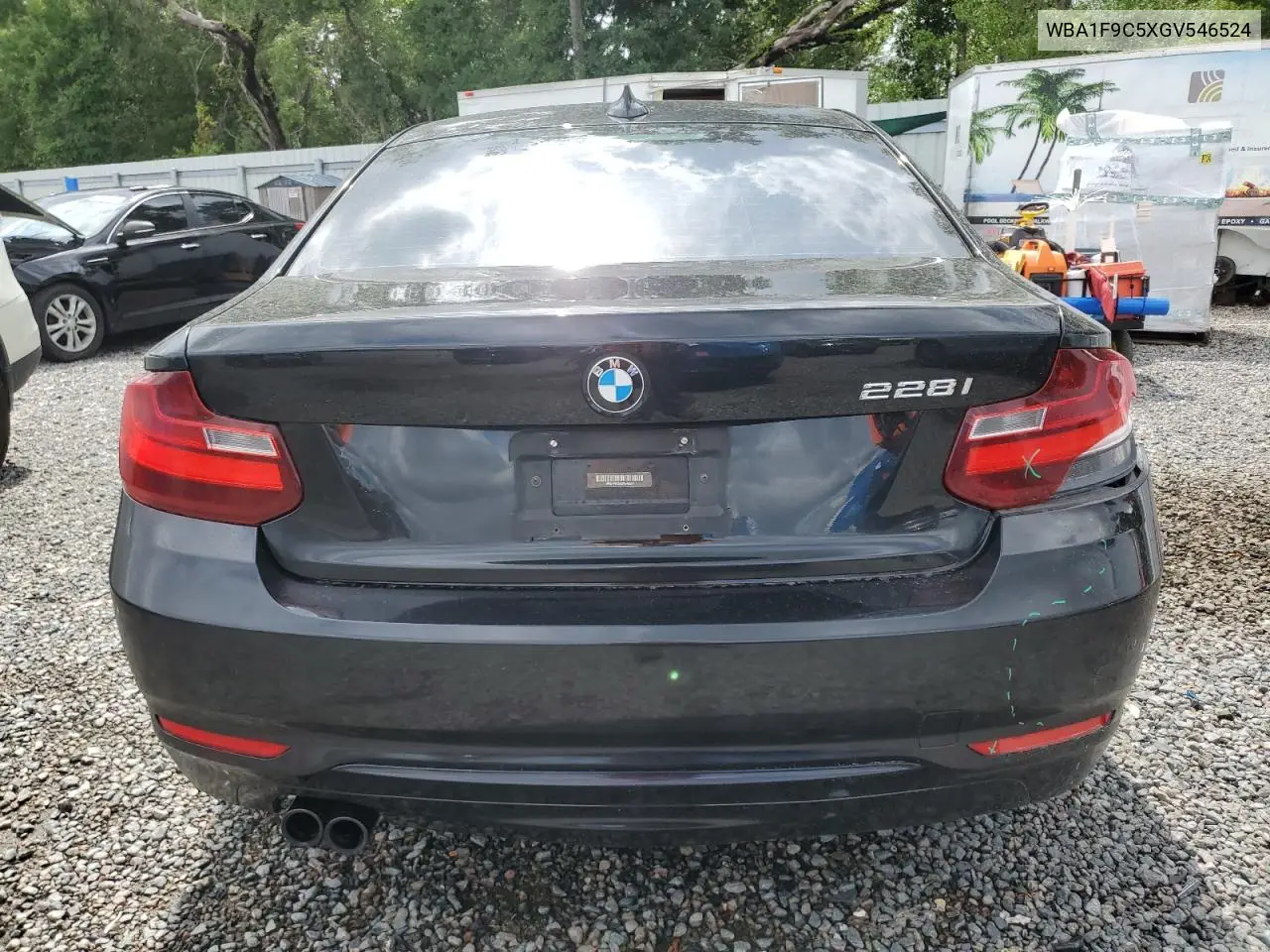 2016 BMW 228 I Sulev VIN: WBA1F9C5XGV546524 Lot: 56698965