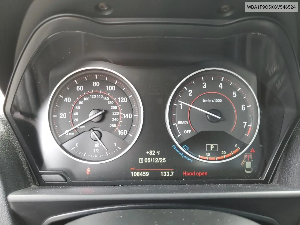 2016 BMW 228 I Sulev VIN: WBA1F9C5XGV546524 Lot: 56698965