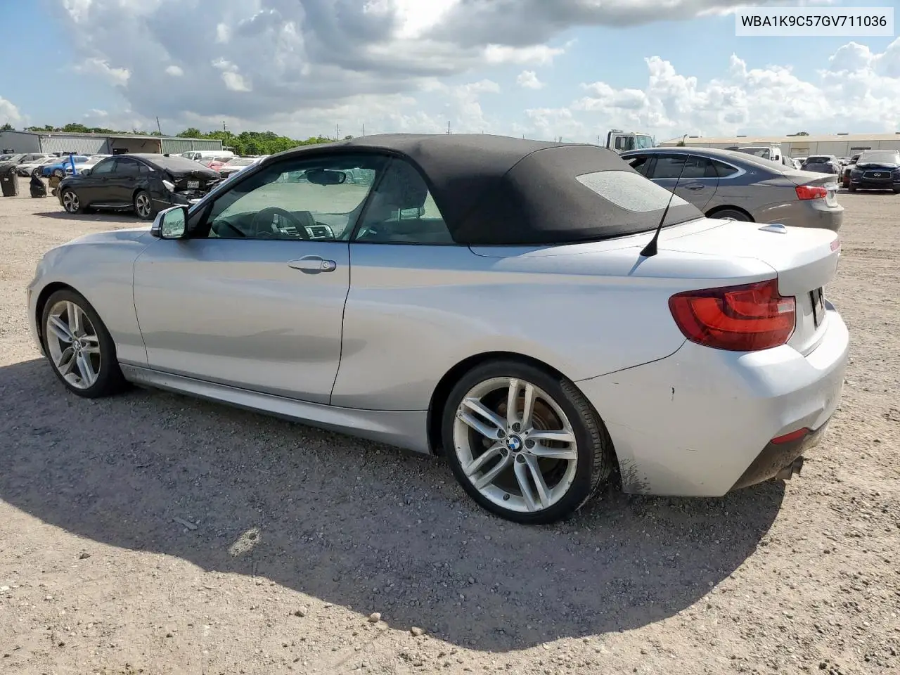 2016 BMW 228 I Sulev VIN: WBA1K9C57GV711036 Lot: 62097135