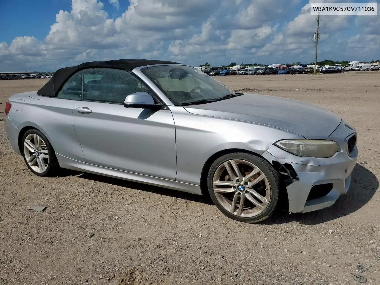 2016 BMW 228 I Sulev VIN: WBA1K9C57GV711036 Lot: 62097135
