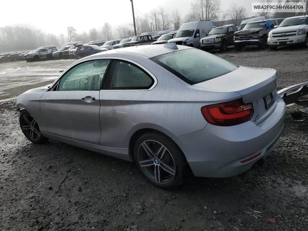 2017 BMW 230I VIN: WBA2F9C34HV664704 Lot: 45347985