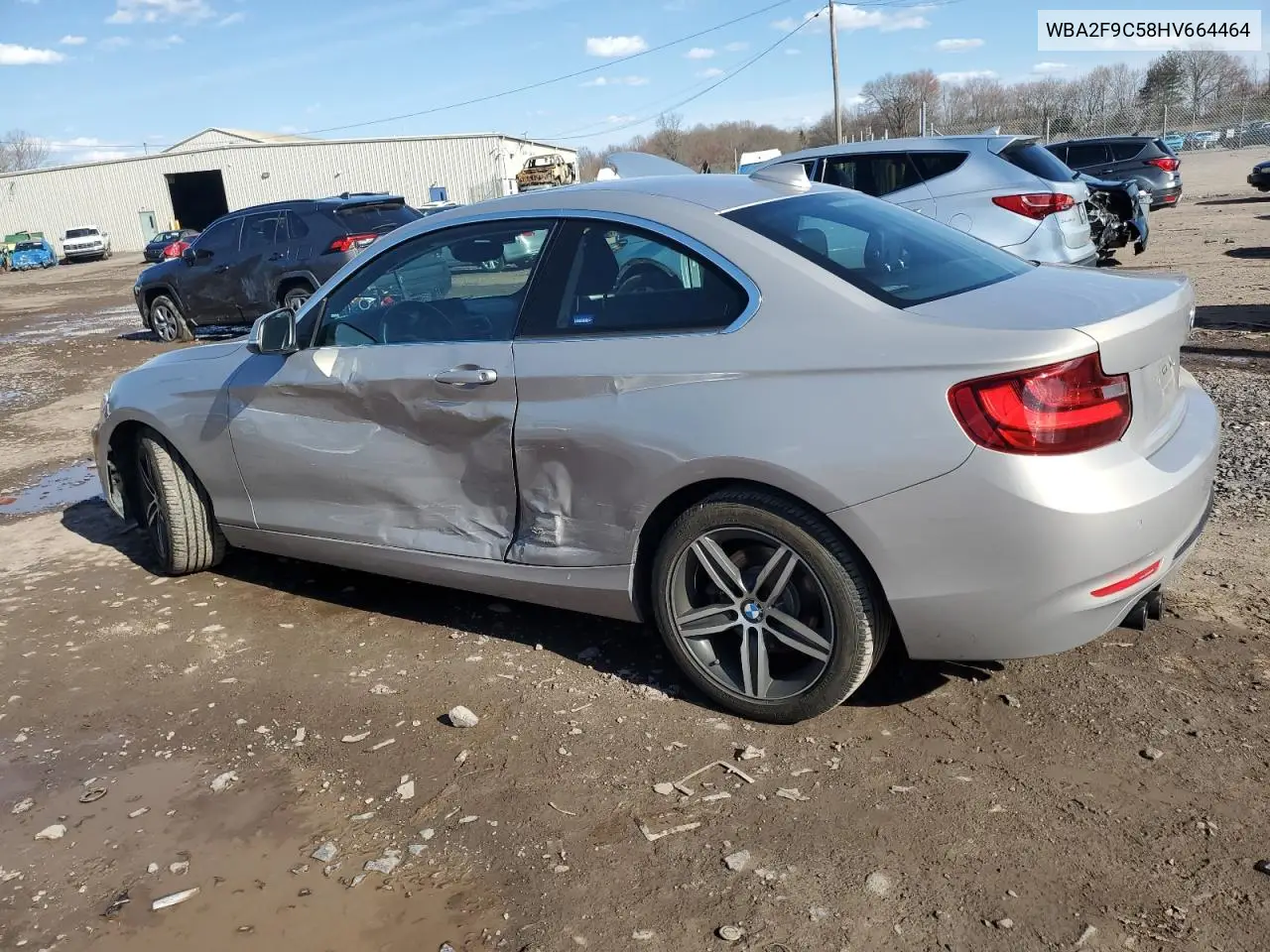 2017 BMW 230I VIN: WBA2F9C58HV664464 Lot: 50491425