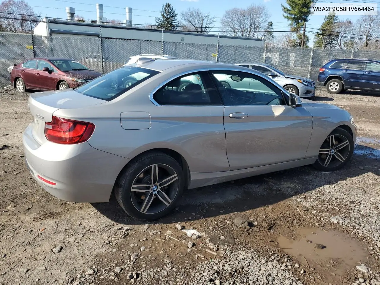 2017 BMW 230I VIN: WBA2F9C58HV664464 Lot: 50491425