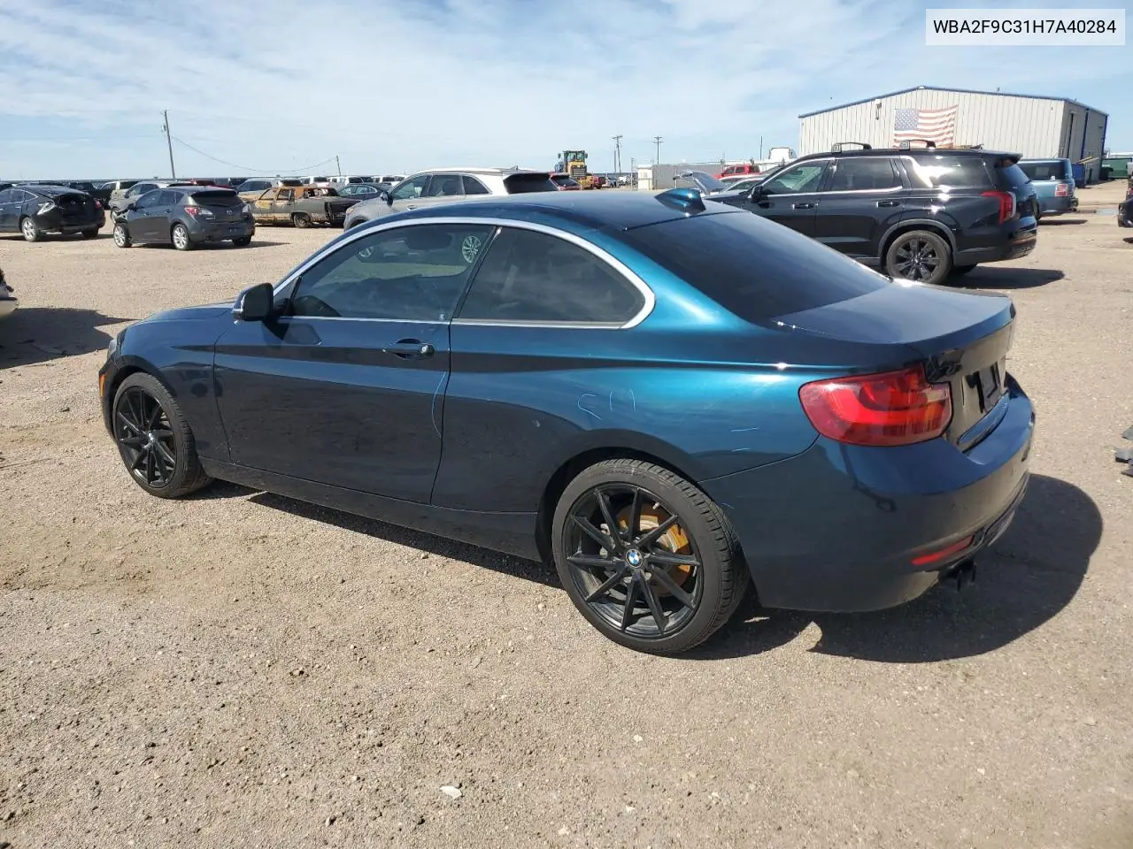 2017 BMW 230I VIN: WBA2F9C31H7A40284 Lot: 54183765