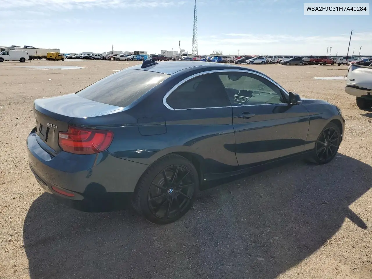 2017 BMW 230I VIN: WBA2F9C31H7A40284 Lot: 54183765