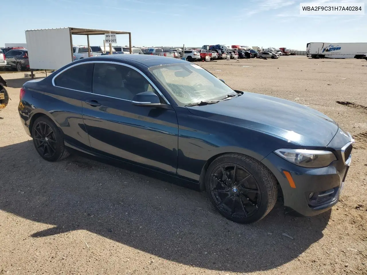 2017 BMW 230I VIN: WBA2F9C31H7A40284 Lot: 54183765
