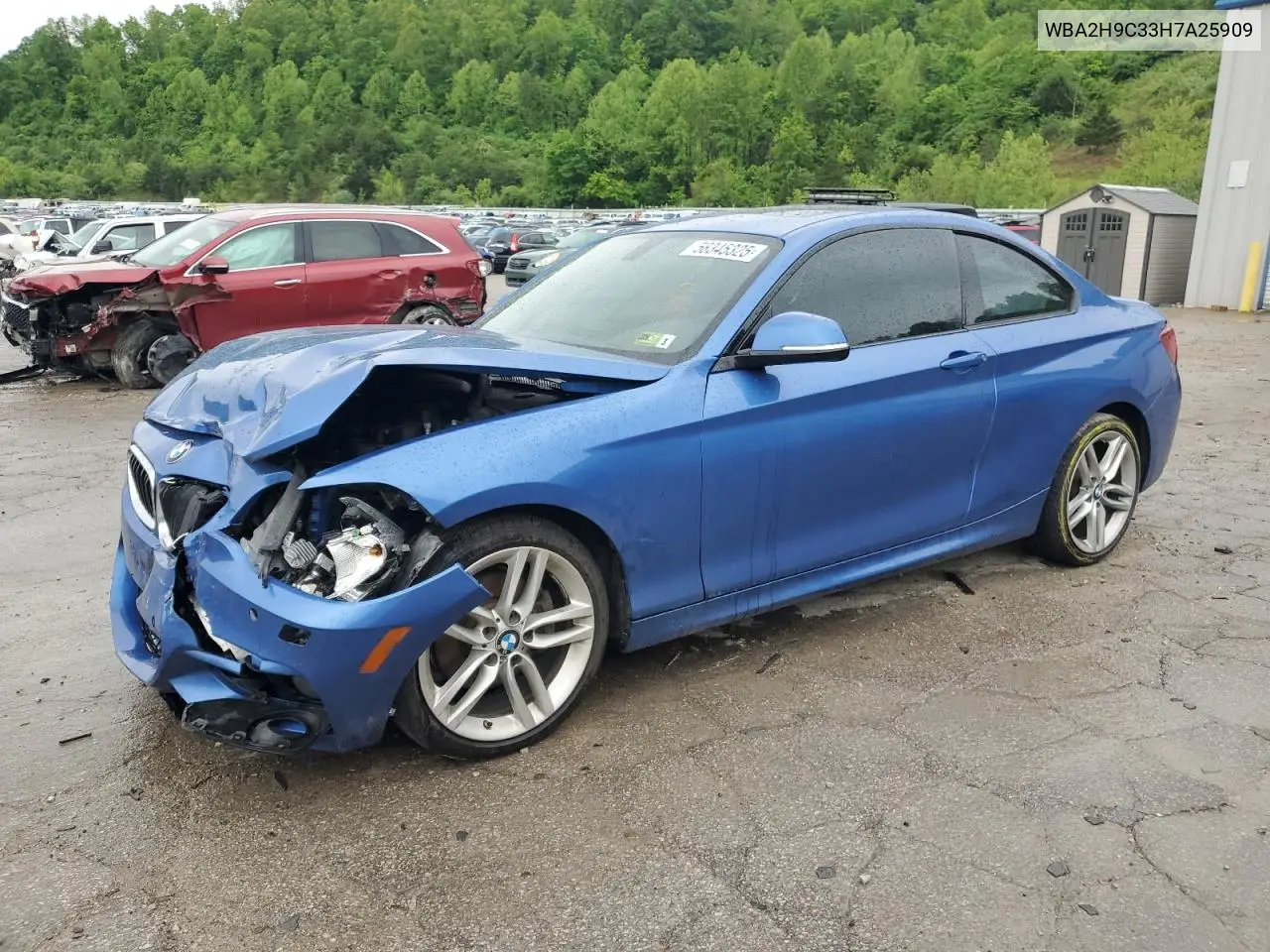 2017 BMW 230Xi VIN: WBA2H9C33H7A25909 Lot: 56345325
