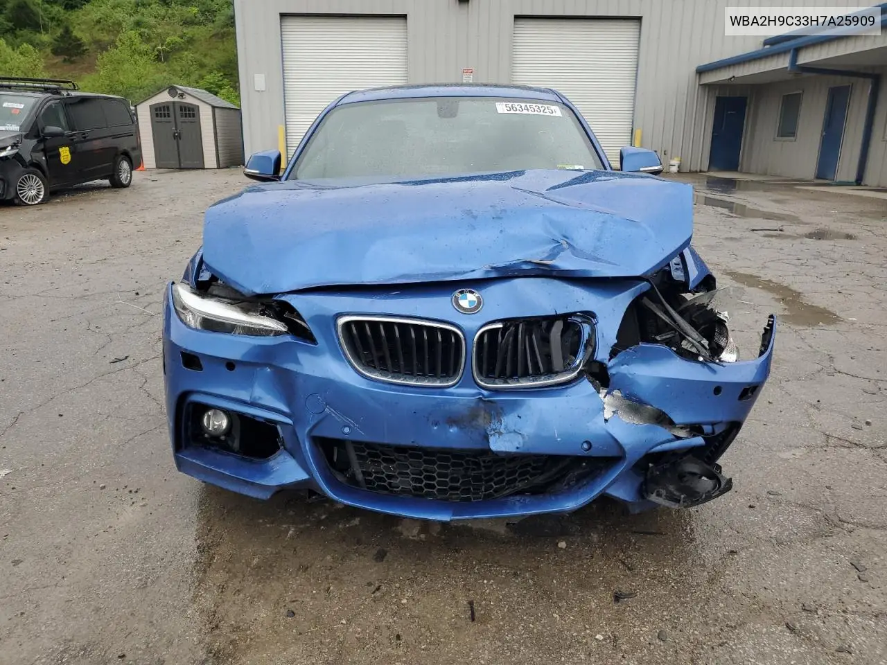 2017 BMW 230Xi VIN: WBA2H9C33H7A25909 Lot: 56345325