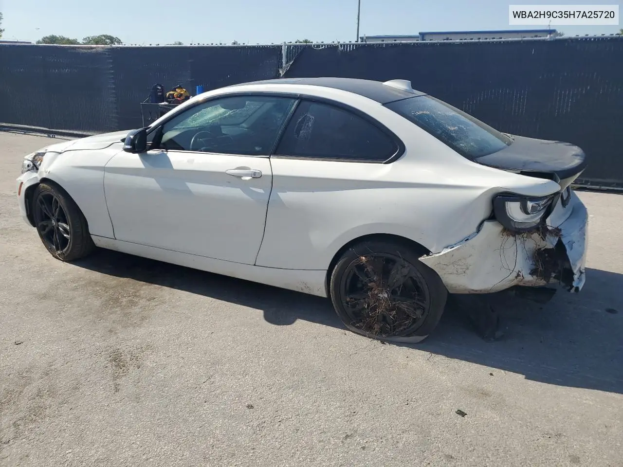 2017 BMW 230Xi VIN: WBA2H9C35H7A25720 Lot: 57276995