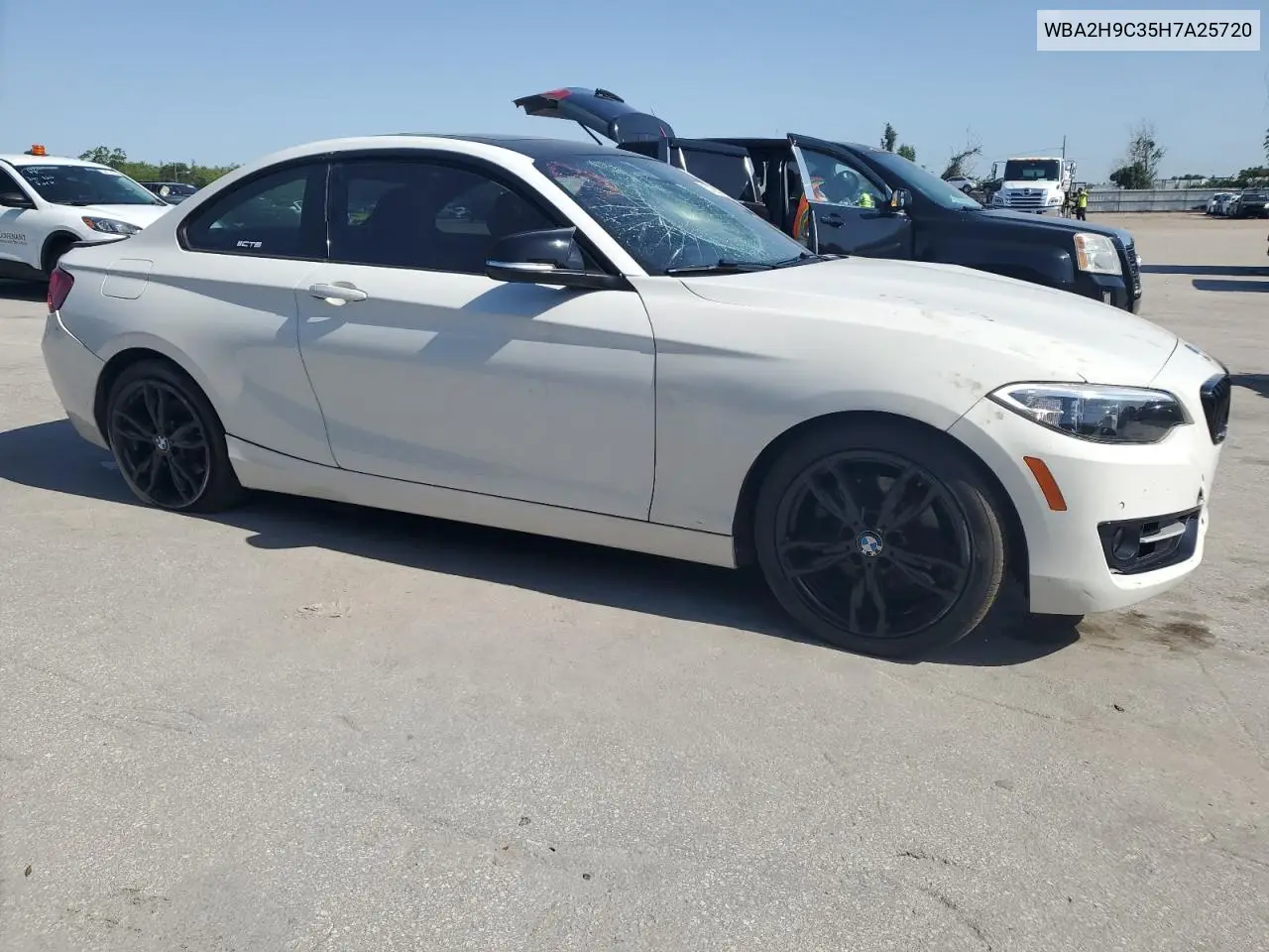 2017 BMW 230Xi VIN: WBA2H9C35H7A25720 Lot: 57276995