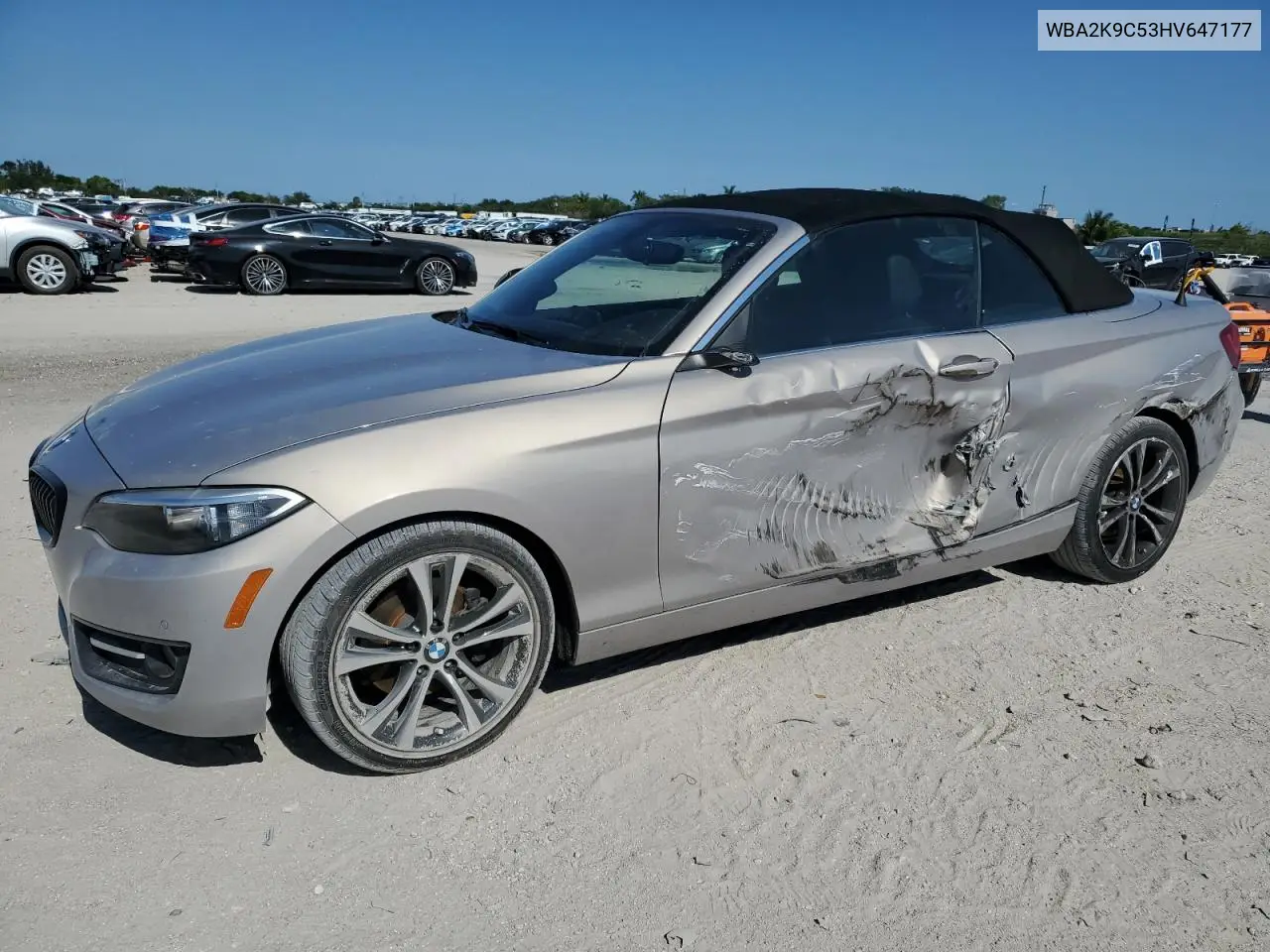 WBA2K9C53HV647177 2017 BMW 230I