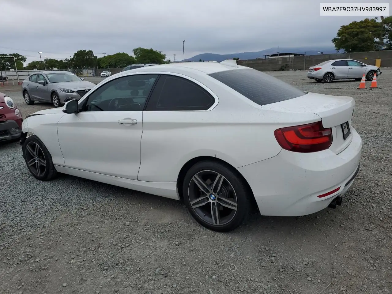 2017 BMW 230I VIN: WBA2F9C37HV983997 Lot: 59623525