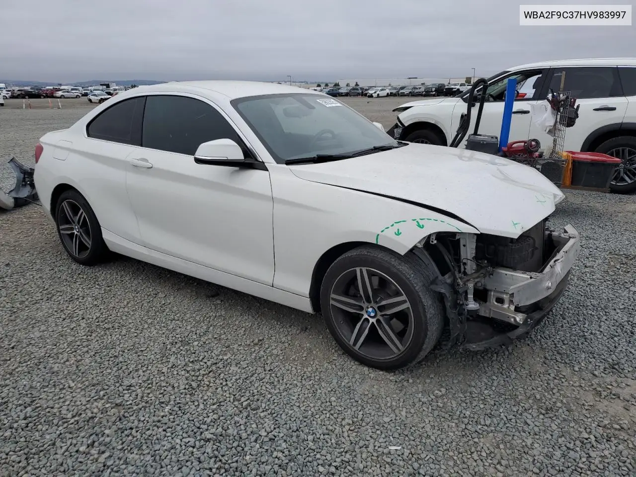 2017 BMW 230I VIN: WBA2F9C37HV983997 Lot: 59623525
