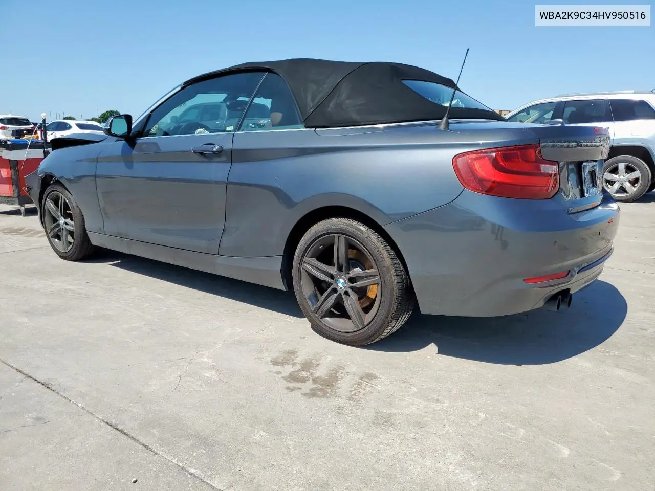 2017 BMW 230I VIN: WBA2K9C34HV950516 Lot: 60607725