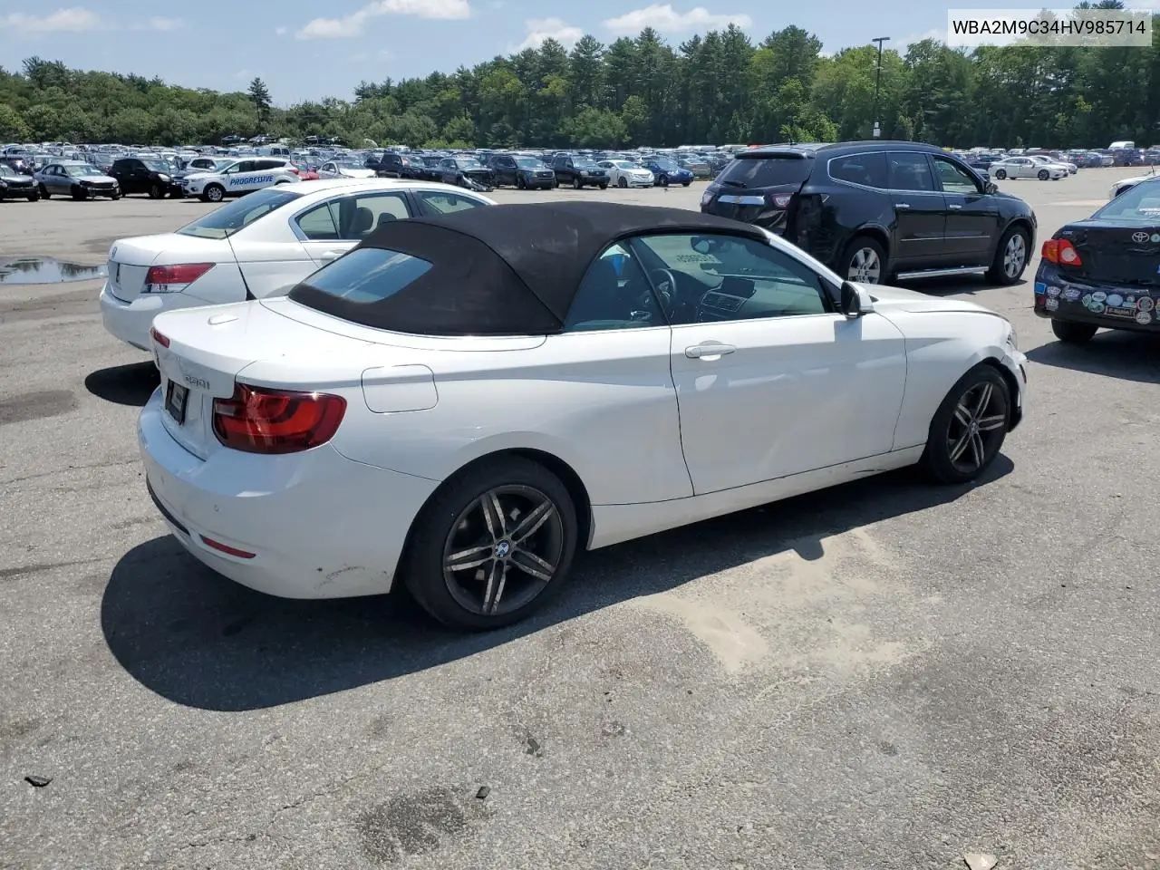 2017 BMW 230Xi VIN: WBA2M9C34HV985714 Lot: 61230025