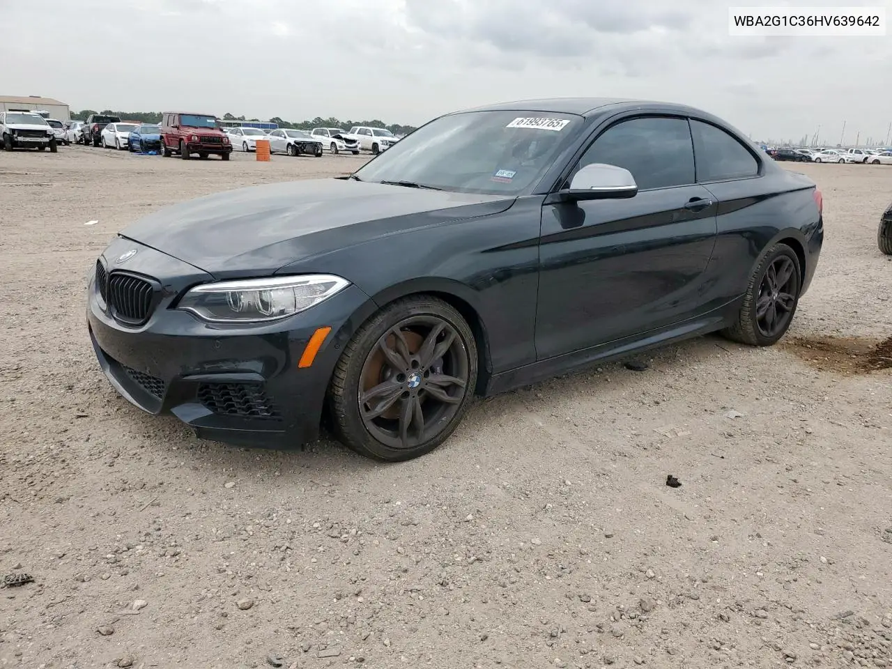 2017 BMW M240I VIN: WBA2G1C36HV639642 Lot: 61993765