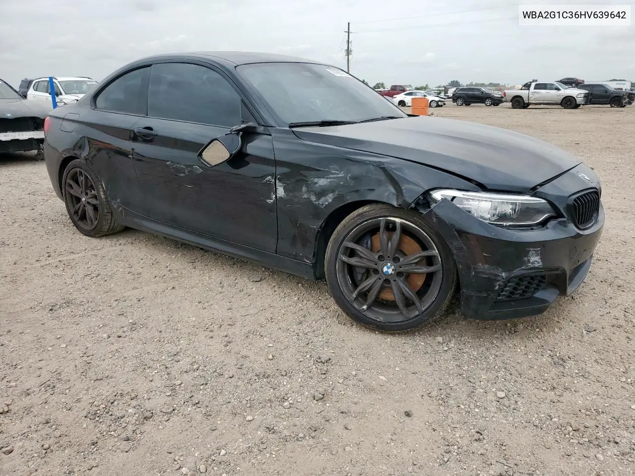 2017 BMW M240I VIN: WBA2G1C36HV639642 Lot: 61993765