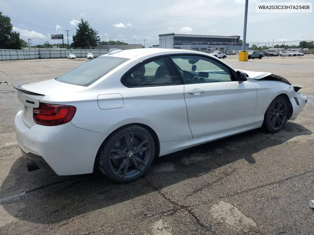 2017 BMW M240Xi VIN: WBA2G3C33H7A25408 Lot: 65363215