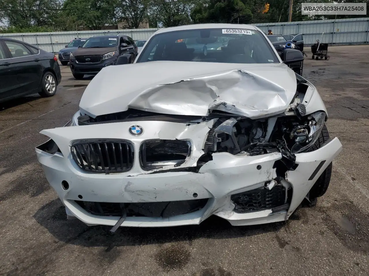 2017 BMW M240Xi VIN: WBA2G3C33H7A25408 Lot: 65363215