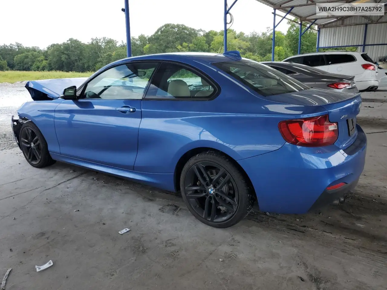 2017 BMW 230Xi VIN: WBA2H9C38H7A25792 Lot: 65778365
