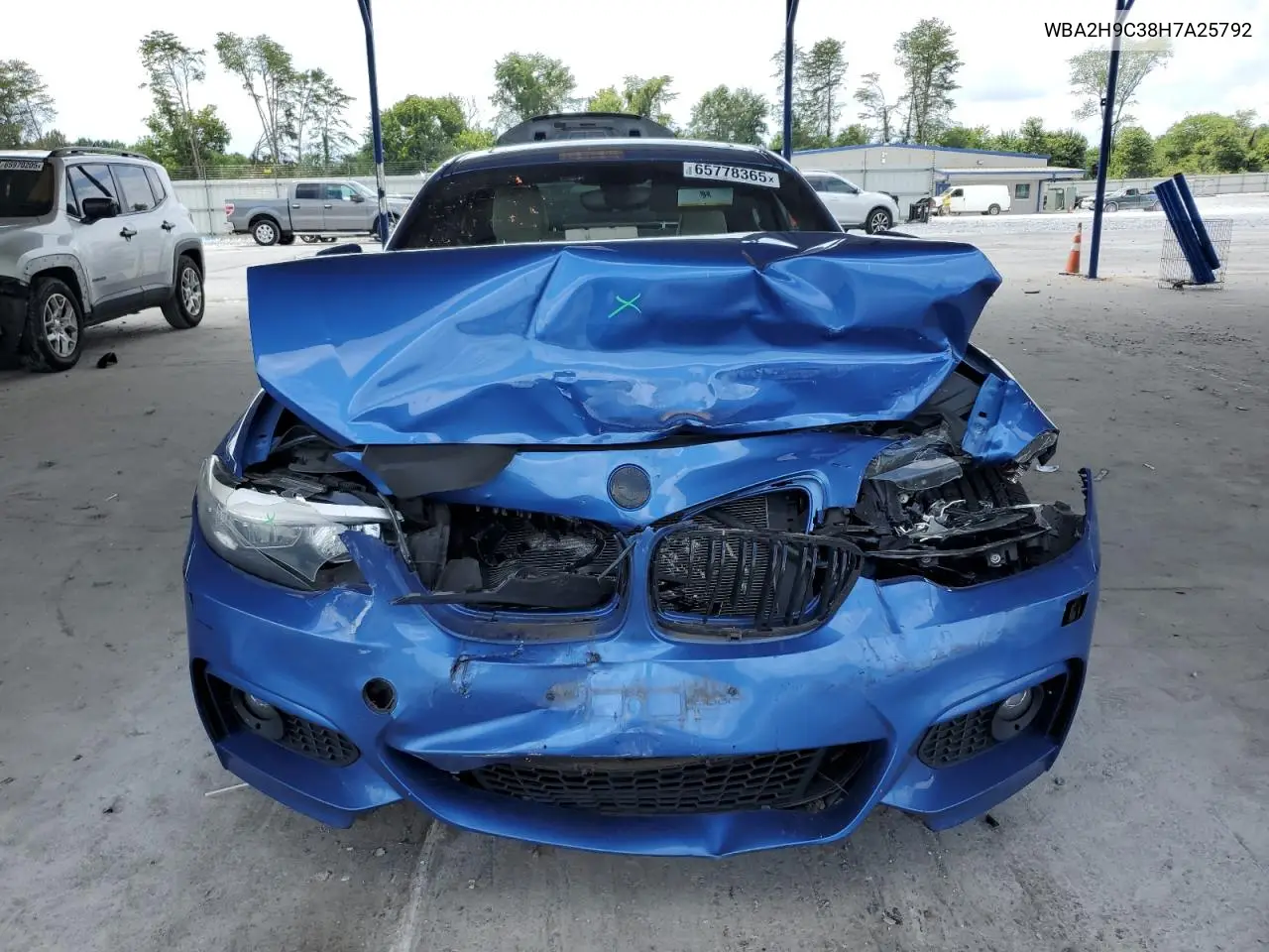 2017 BMW 230Xi VIN: WBA2H9C38H7A25792 Lot: 65778365