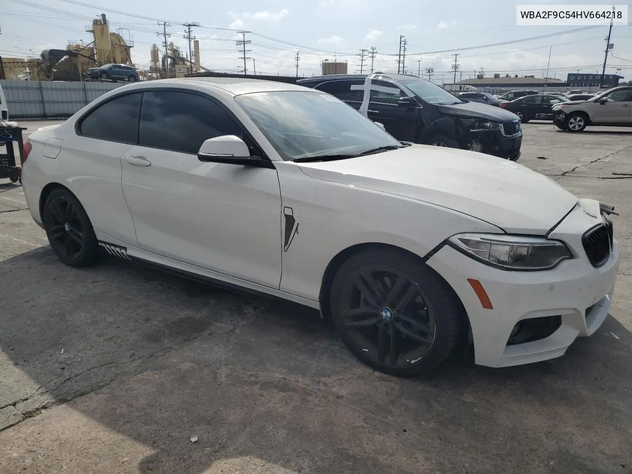 2017 BMW 230I VIN: WBA2F9C54HV664218 Lot: 78107394