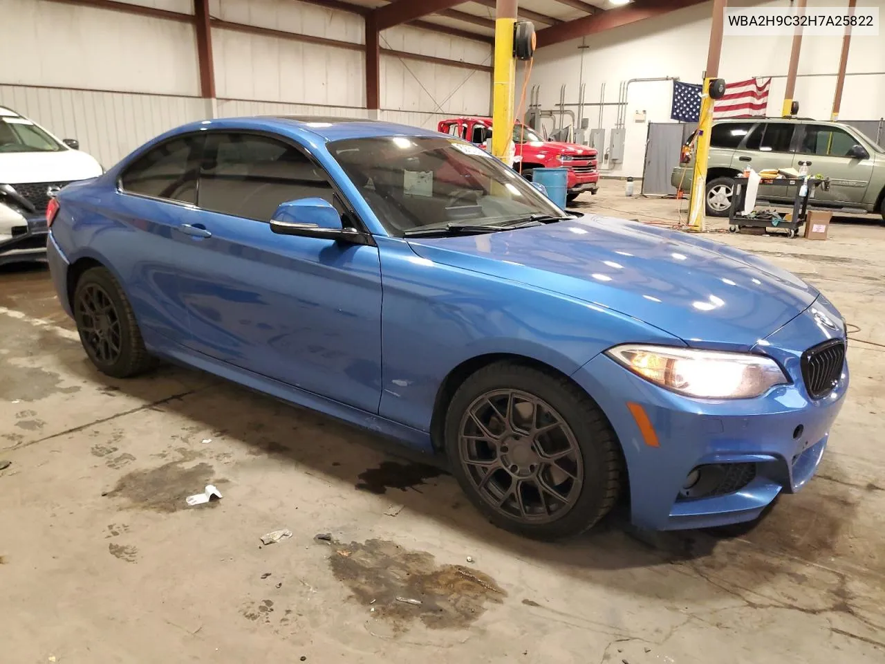 2017 BMW 230Xi VIN: WBA2H9C32H7A25822 Lot: 88751265