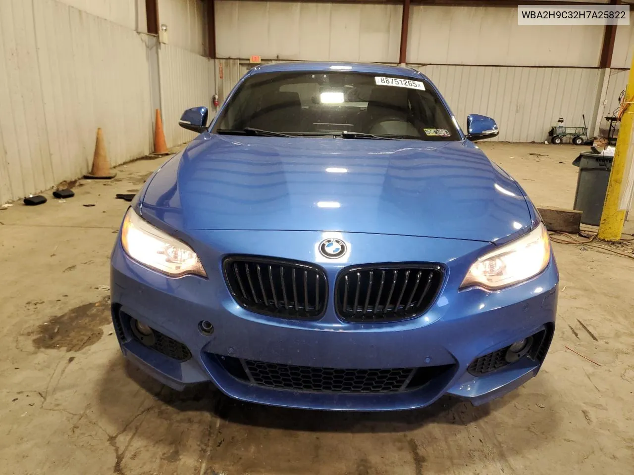 2017 BMW 230Xi VIN: WBA2H9C32H7A25822 Lot: 88751265