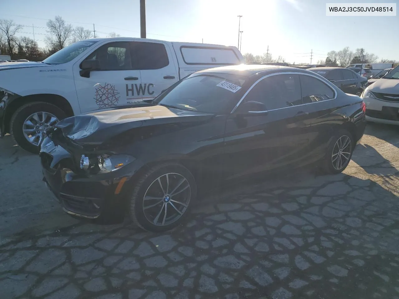 2018 BMW 230Xi VIN: WBA2J3C50JVD48514 Lot: 43119485