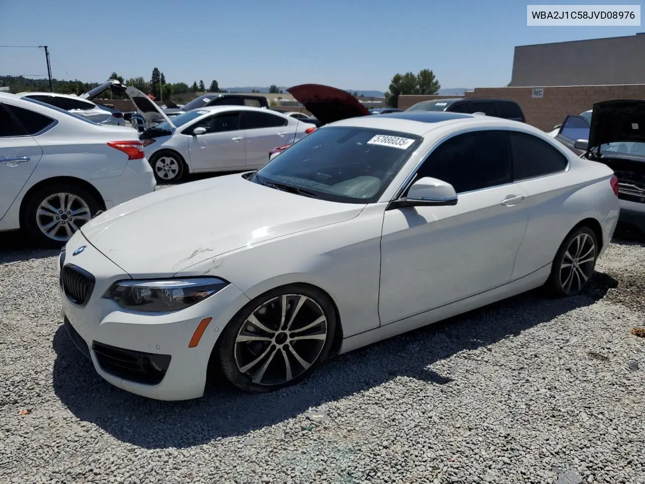 2018 BMW 230I VIN: WBA2J1C58JVD08976 Lot: 57886035