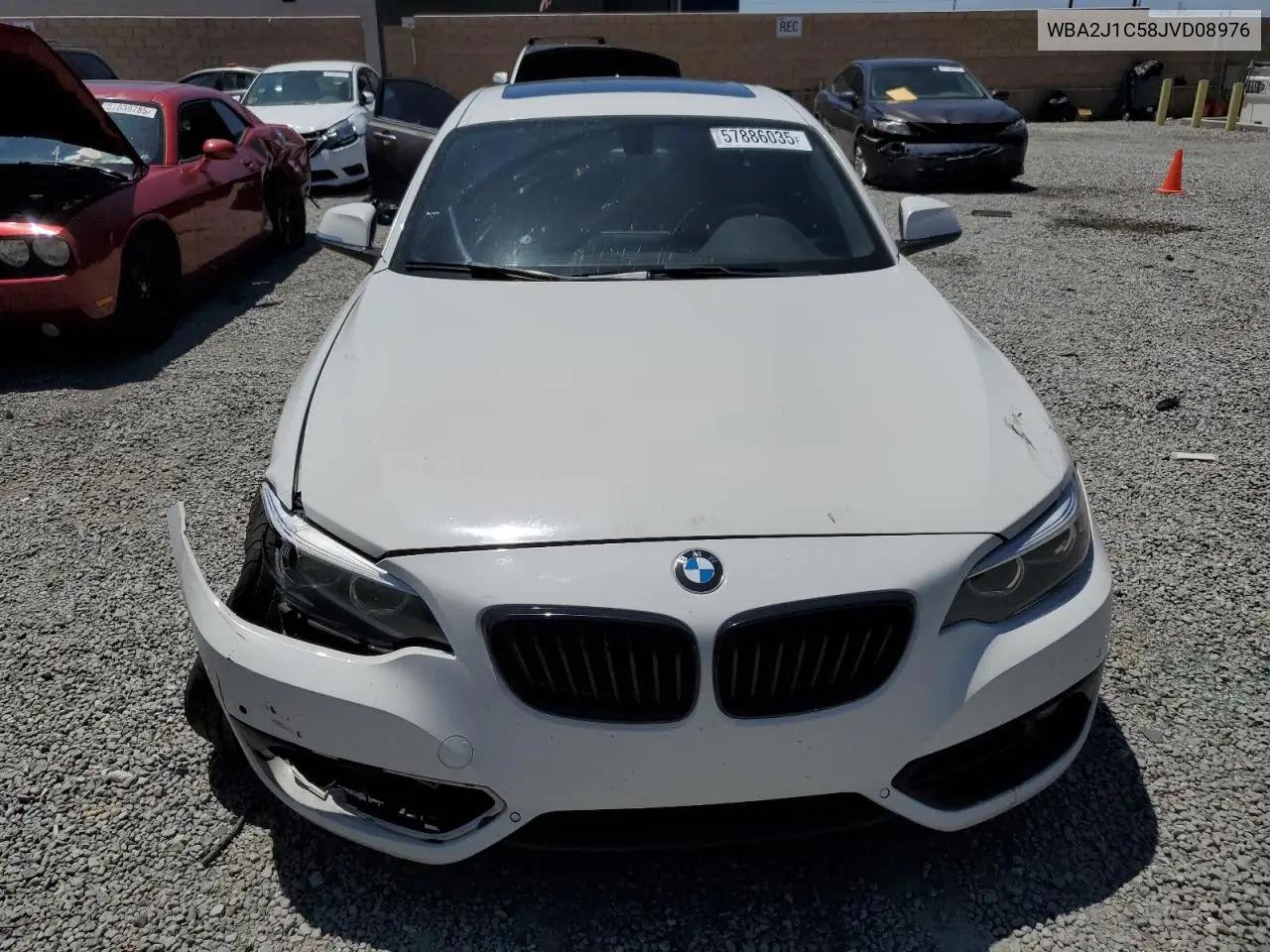 2018 BMW 230I VIN: WBA2J1C58JVD08976 Lot: 57886035