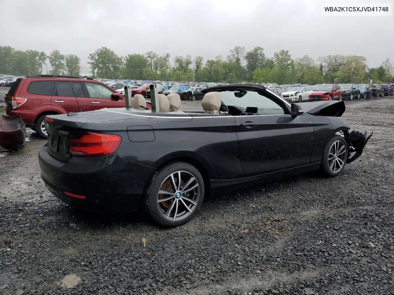 2018 BMW 230Xi VIN: WBA2K1C5XJVD41748 Lot: 58293985