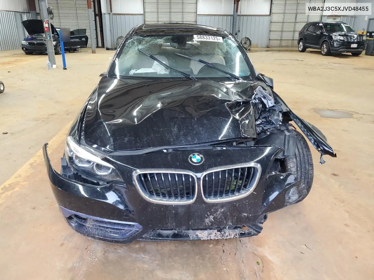 2018 BMW 230Xi VIN: WBA2J3C5XJVD48455 Lot: 58833125