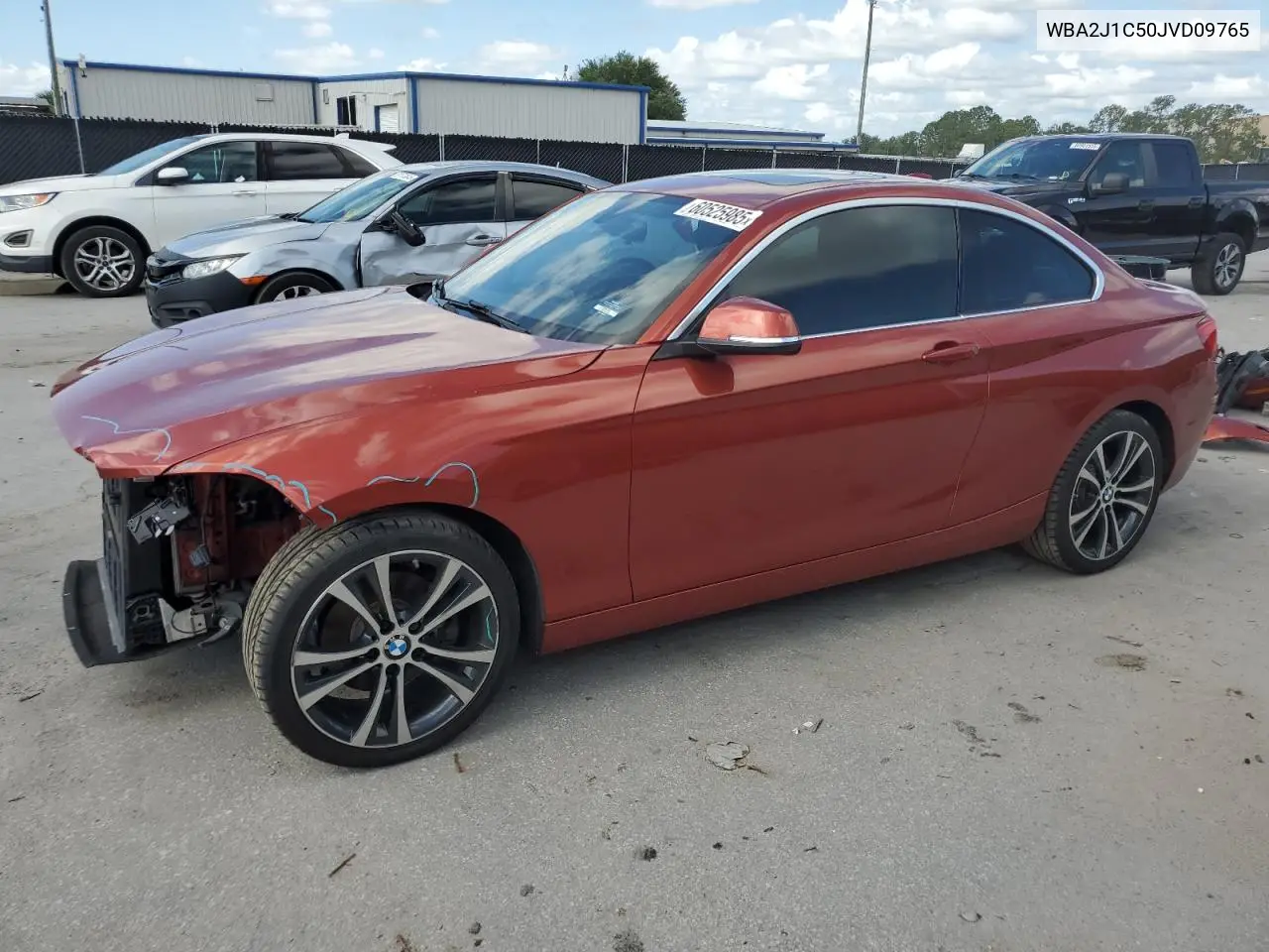 2018 BMW 230I VIN: WBA2J1C50JVD09765 Lot: 60525985