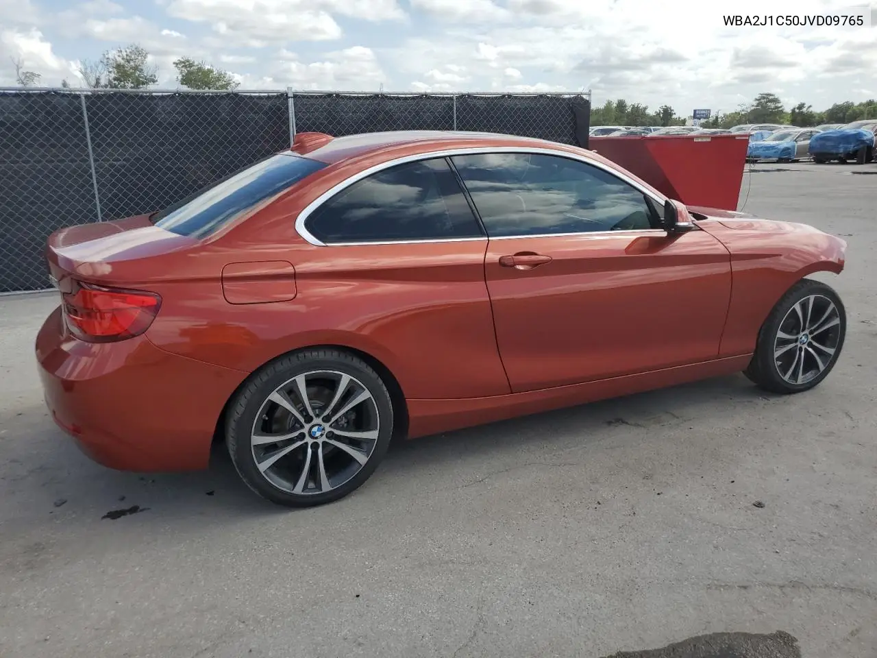 2018 BMW 230I VIN: WBA2J1C50JVD09765 Lot: 60525985