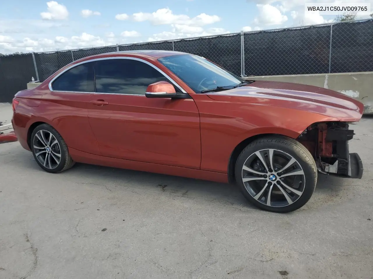 2018 BMW 230I VIN: WBA2J1C50JVD09765 Lot: 60525985