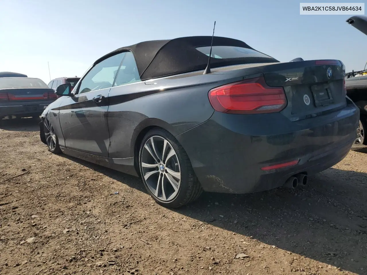 2018 BMW 230Xi VIN: WBA2K1C58JVB64634 Lot: 61145875