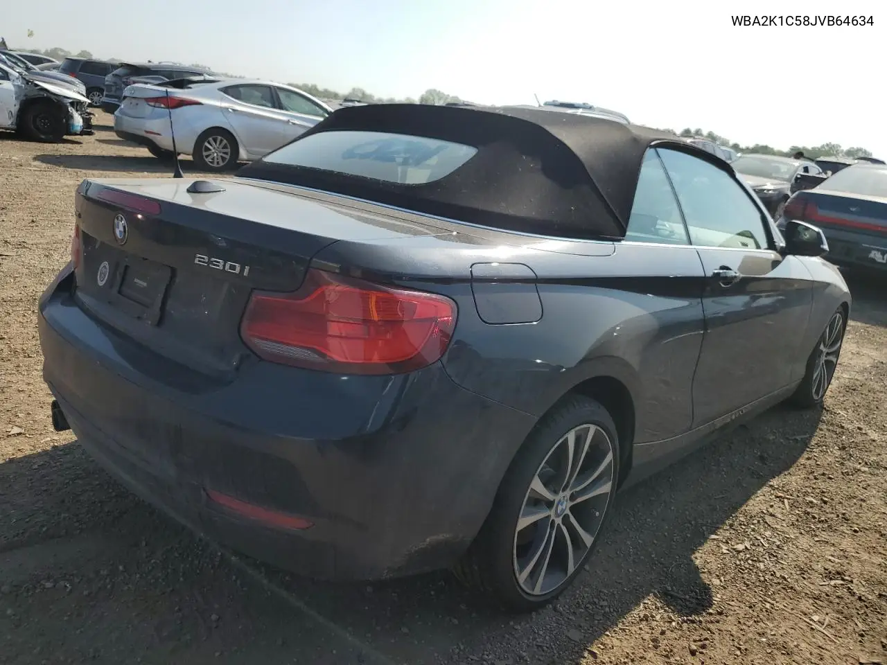 2018 BMW 230Xi VIN: WBA2K1C58JVB64634 Lot: 61145875