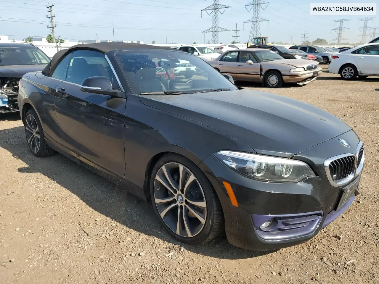 2018 BMW 230Xi VIN: WBA2K1C58JVB64634 Lot: 61145875