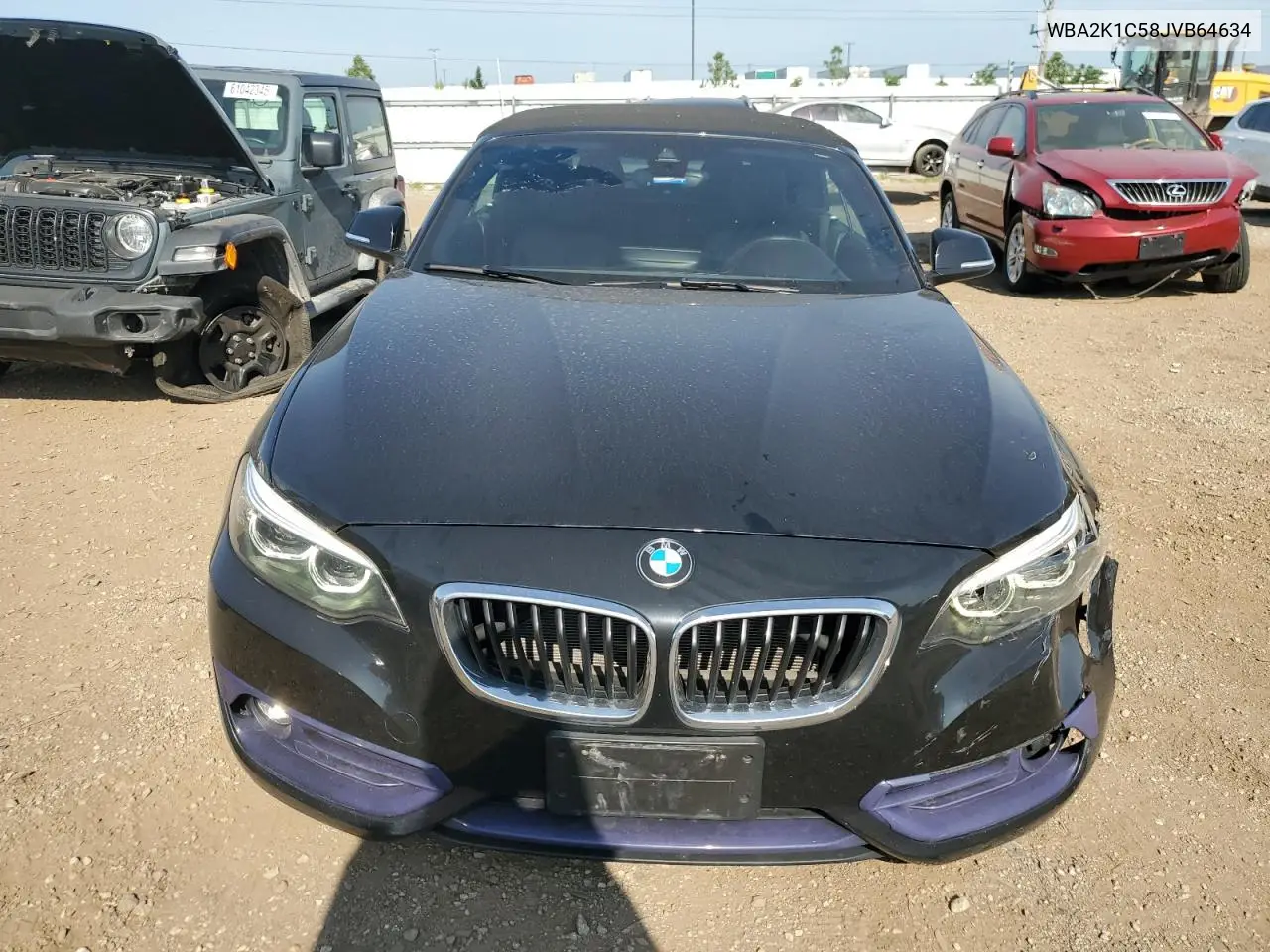 2018 BMW 230Xi VIN: WBA2K1C58JVB64634 Lot: 61145875