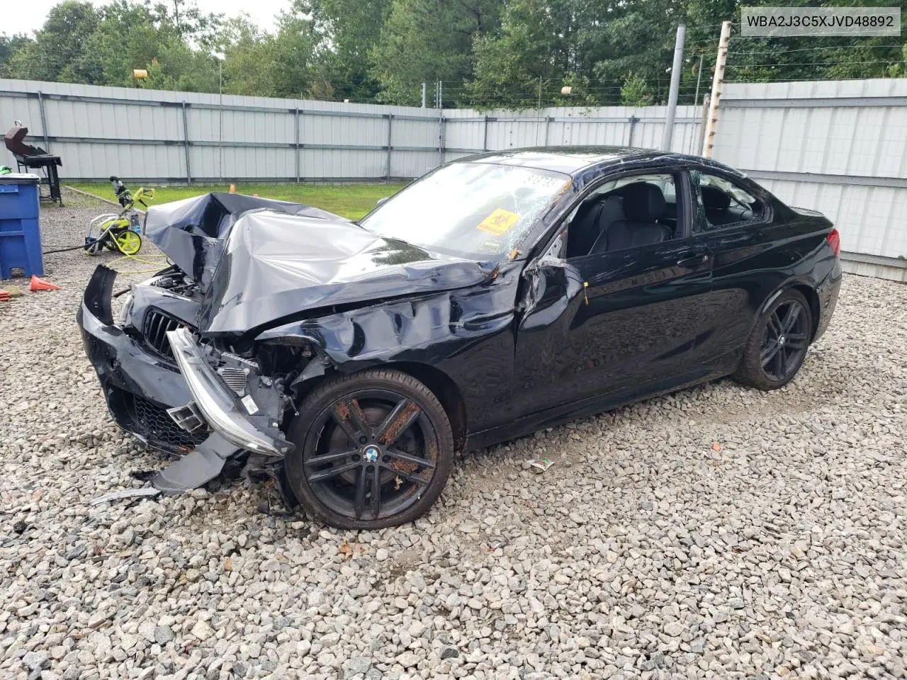 2018 BMW 230Xi VIN: WBA2J3C5XJVD48892 Lot: 63893735