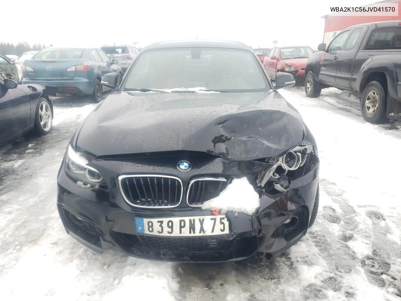 2018 BMW 230Xi VIN: WBA2K1C56JVD41570 Lot: 84181764