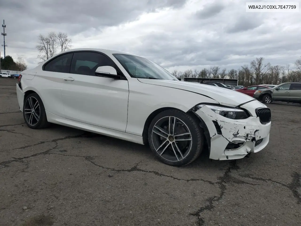 2020 BMW 230I VIN: WBA2J1C0XL7E47759 Lot: 49680765