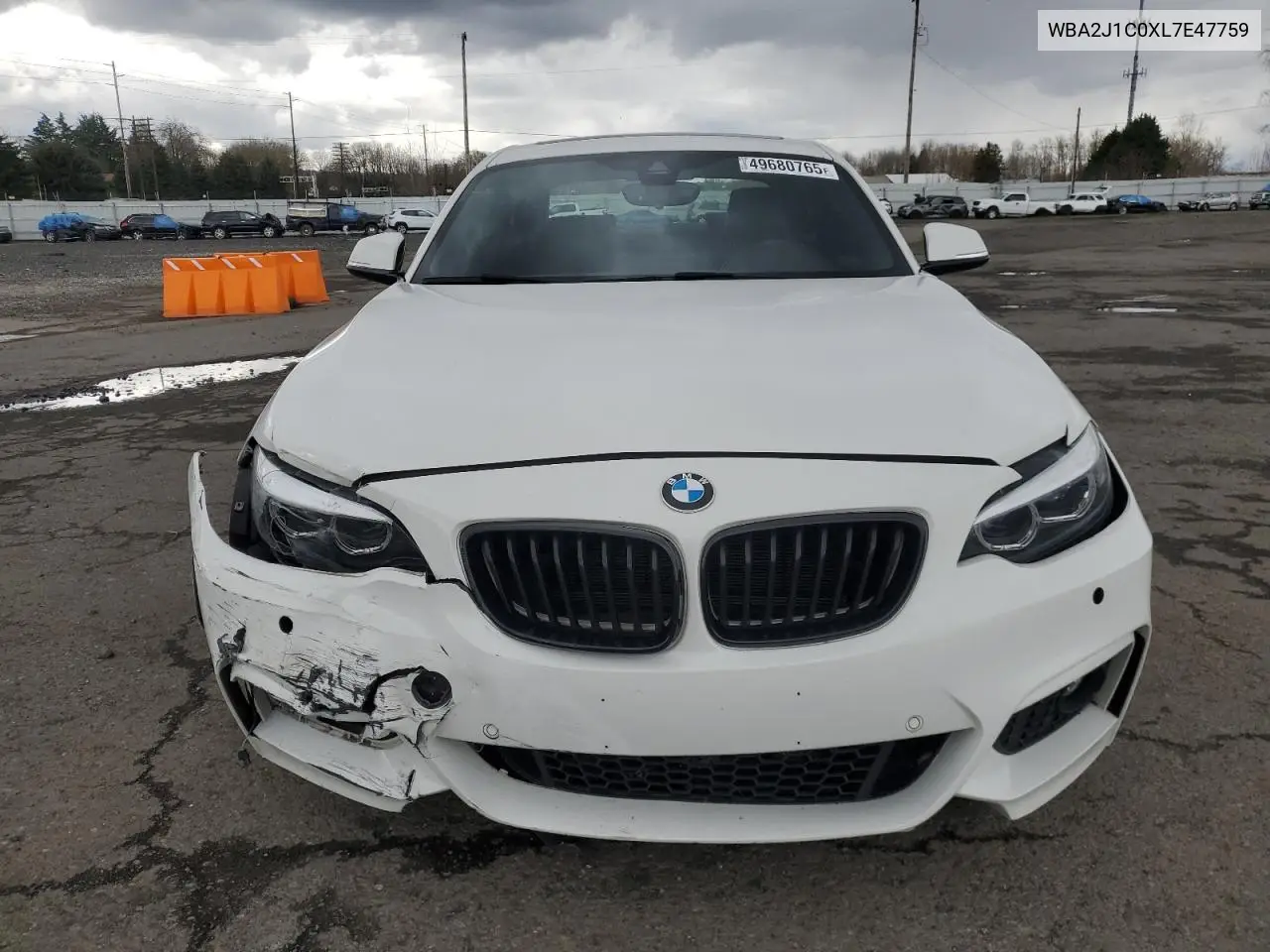2020 BMW 230I VIN: WBA2J1C0XL7E47759 Lot: 49680765