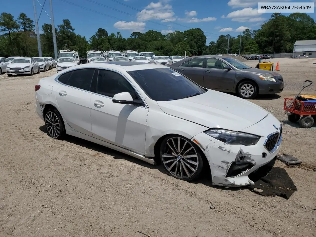 2020 BMW 228Xi VIN: WBA73AK06L7F54549 Lot: 56358315