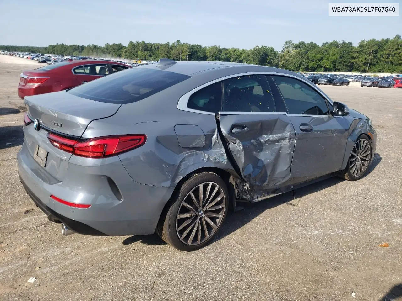 2020 BMW 228Xi VIN: WBA73AK09L7F67540 Lot: 62002995