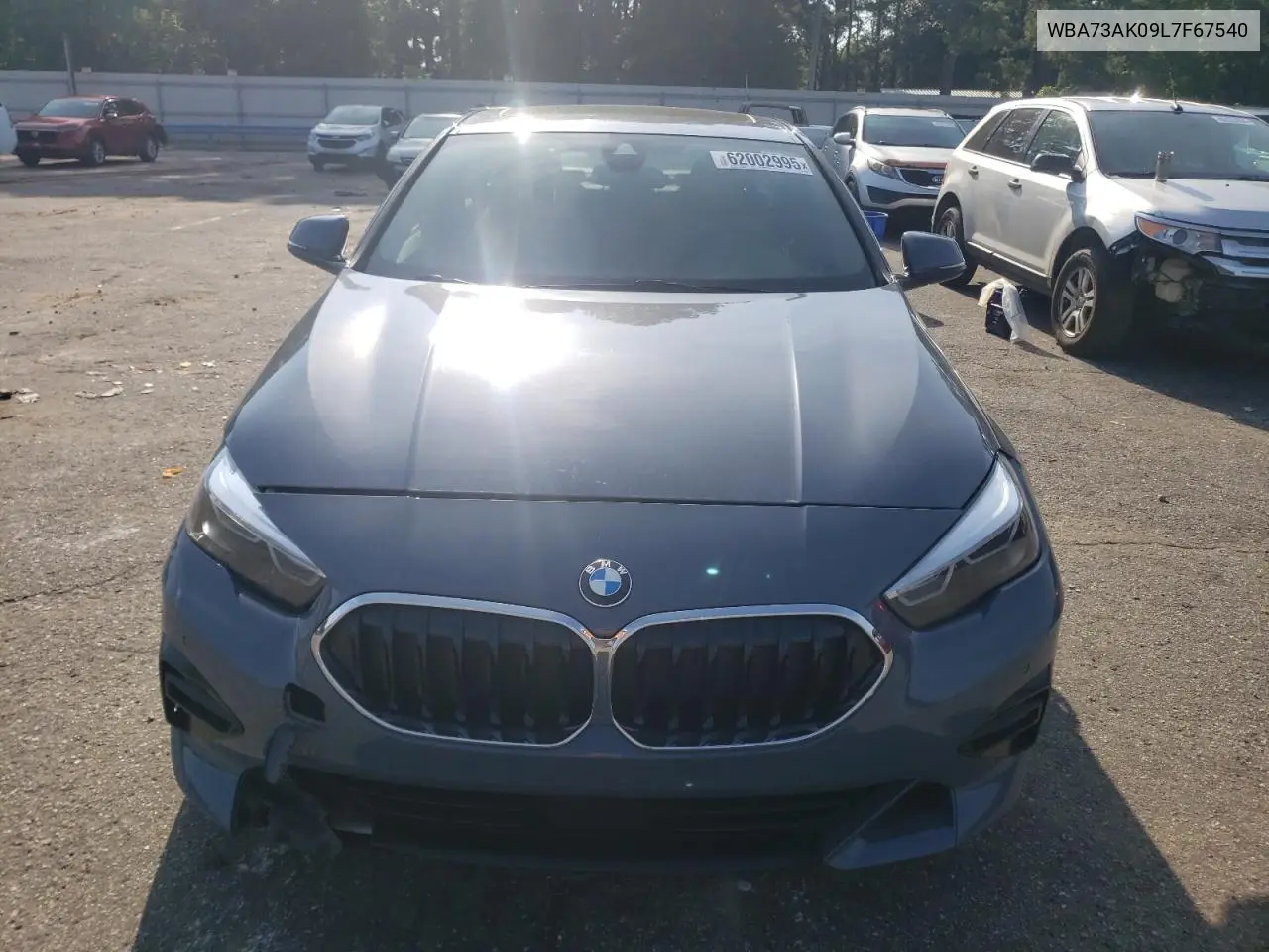 2020 BMW 228Xi VIN: WBA73AK09L7F67540 Lot: 62002995