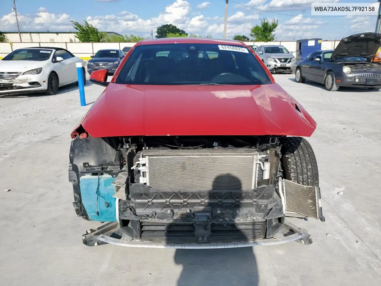 2020 BMW 228Xi VIN: WBA73AK05L7F92158 Lot: 62458825